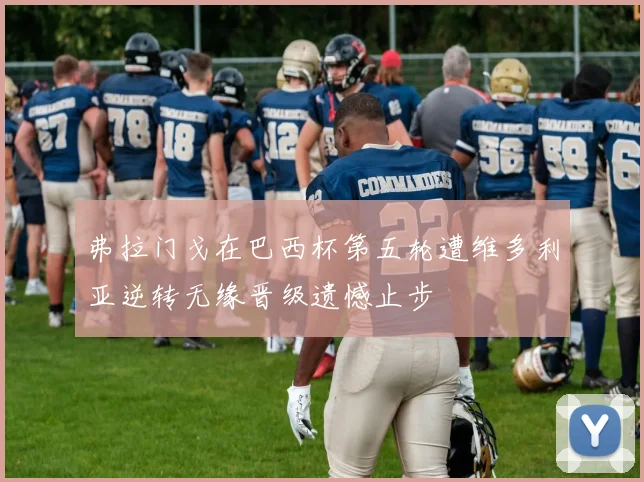 弗拉门戈在巴西杯第五轮遭维多利亚逆转无缘晋级遗憾止步